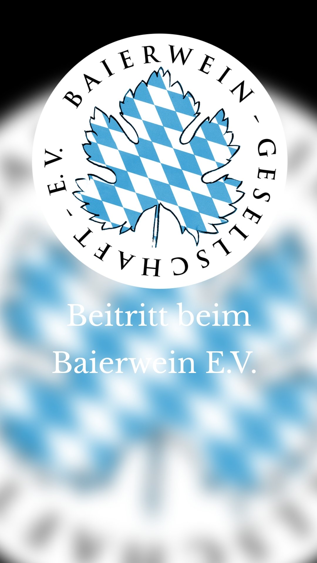 Beitritt beim Baierwein E.V. 